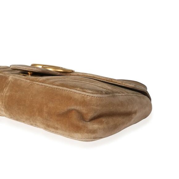 Gucci Marmont Chain Shoulder Bag Tan - S - Picture 8 of 8